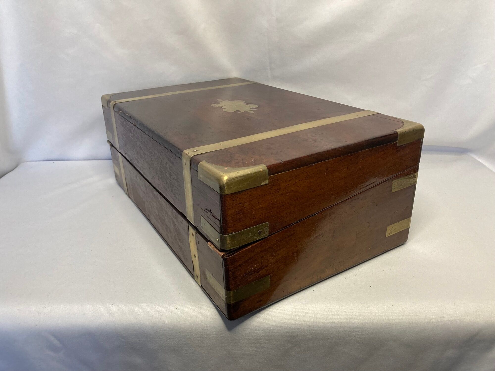 Former mahogany naval officer writing machinery Empire late nineteenth century