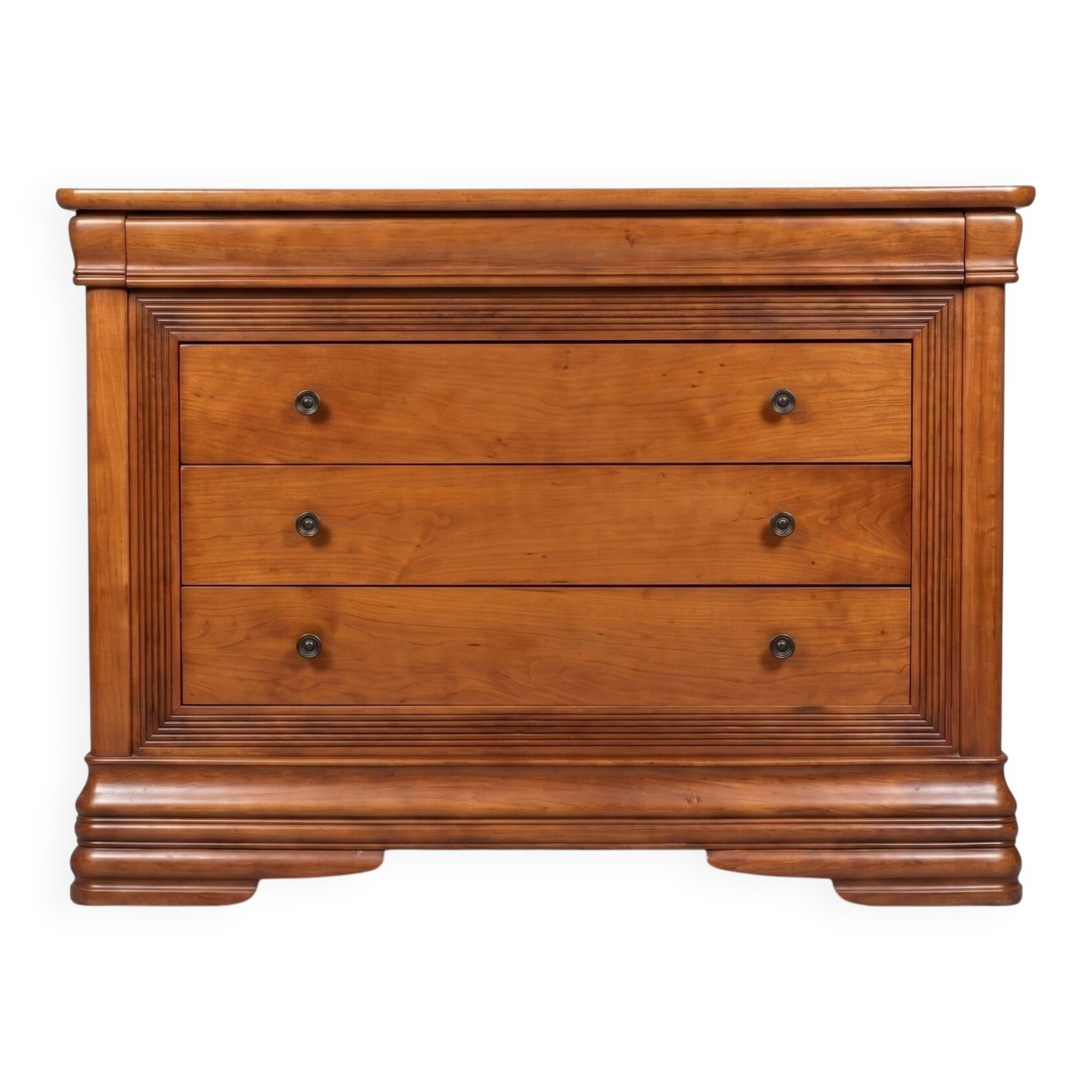 Cherry wood chest of drawers