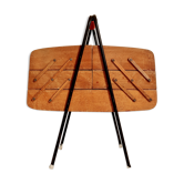 Retro worker of the 60s wood and metal