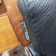 Old sofa armchair 2 places leather rock bobois vintage