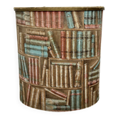 Corbeille à papier vintage style Fornasetti - Années 60/70