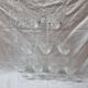 9 crystal wine glasses from 1980