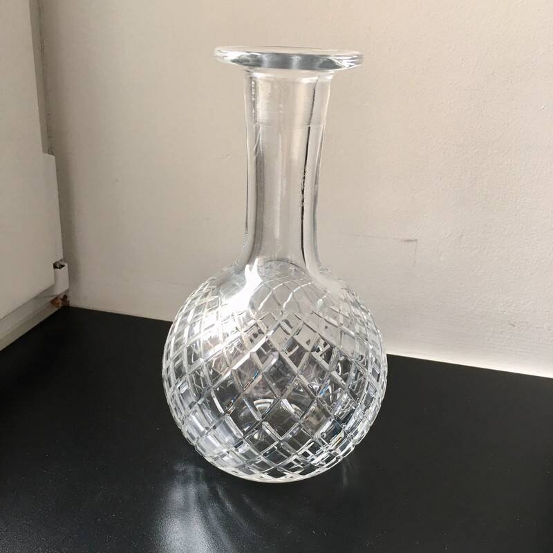 Carafe en cristal taillé 26 cm