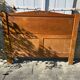 Vintage headboard and footboard in 140cm Art Deco style.