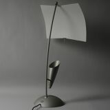 Lampe de table Rolf Benz Nuvola, acier, design sculptural, Allemagne