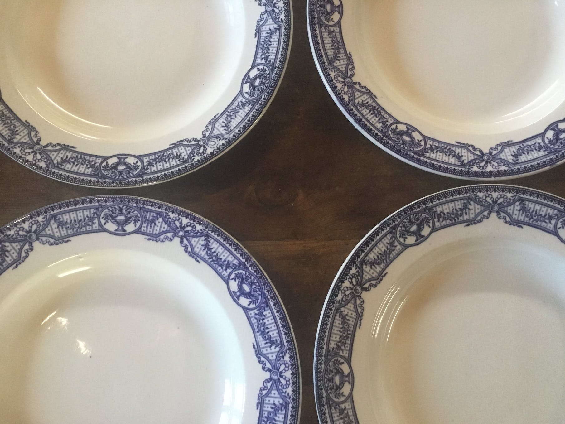 6 assiettes creuses Terre de Fer