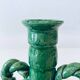 Bougeoir vert Vallauris