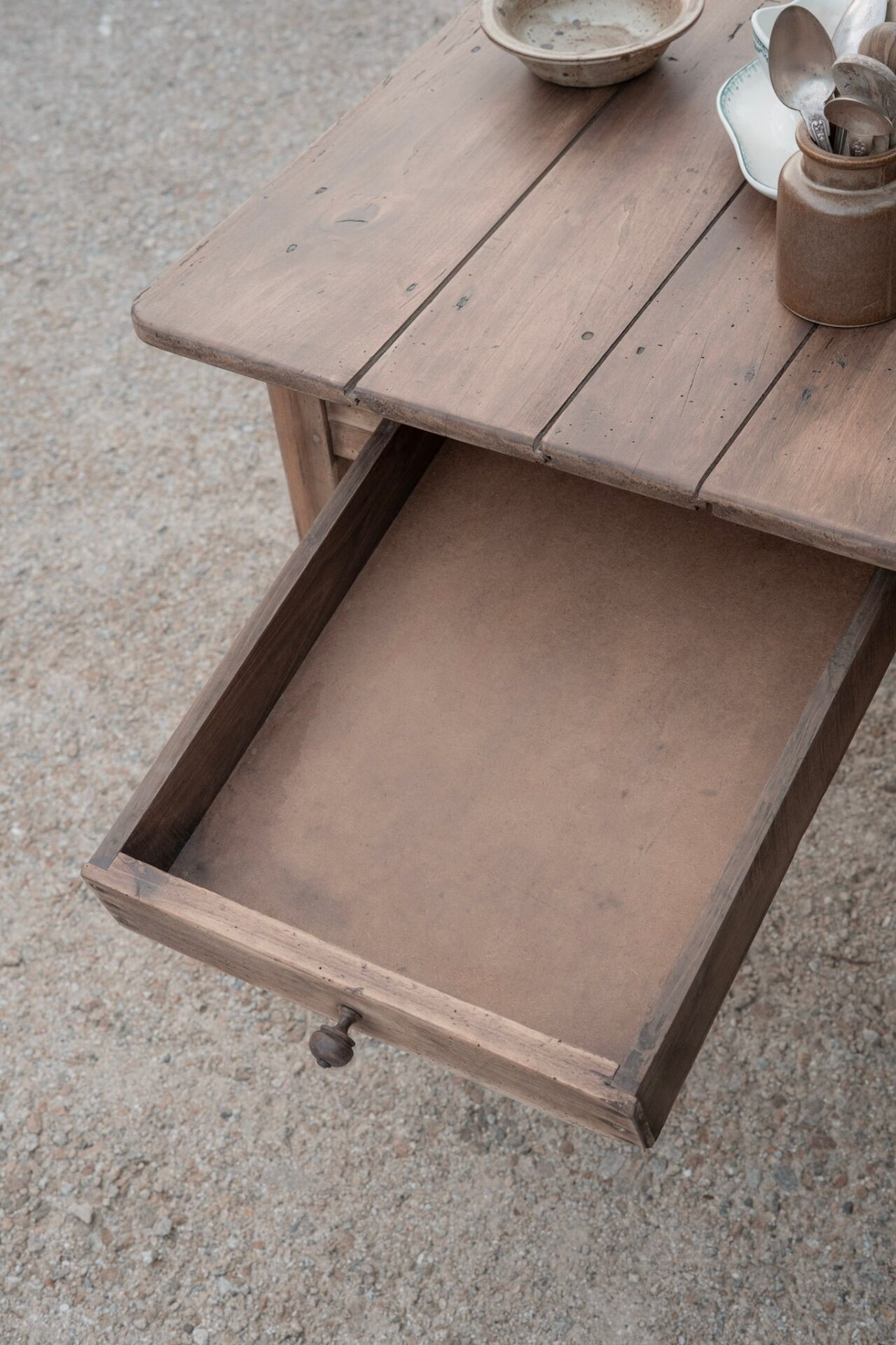 Renovated old farmhouse table