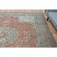 1970s Vintage Persian Handmade Wool Red Oversized Area Rug 286x378