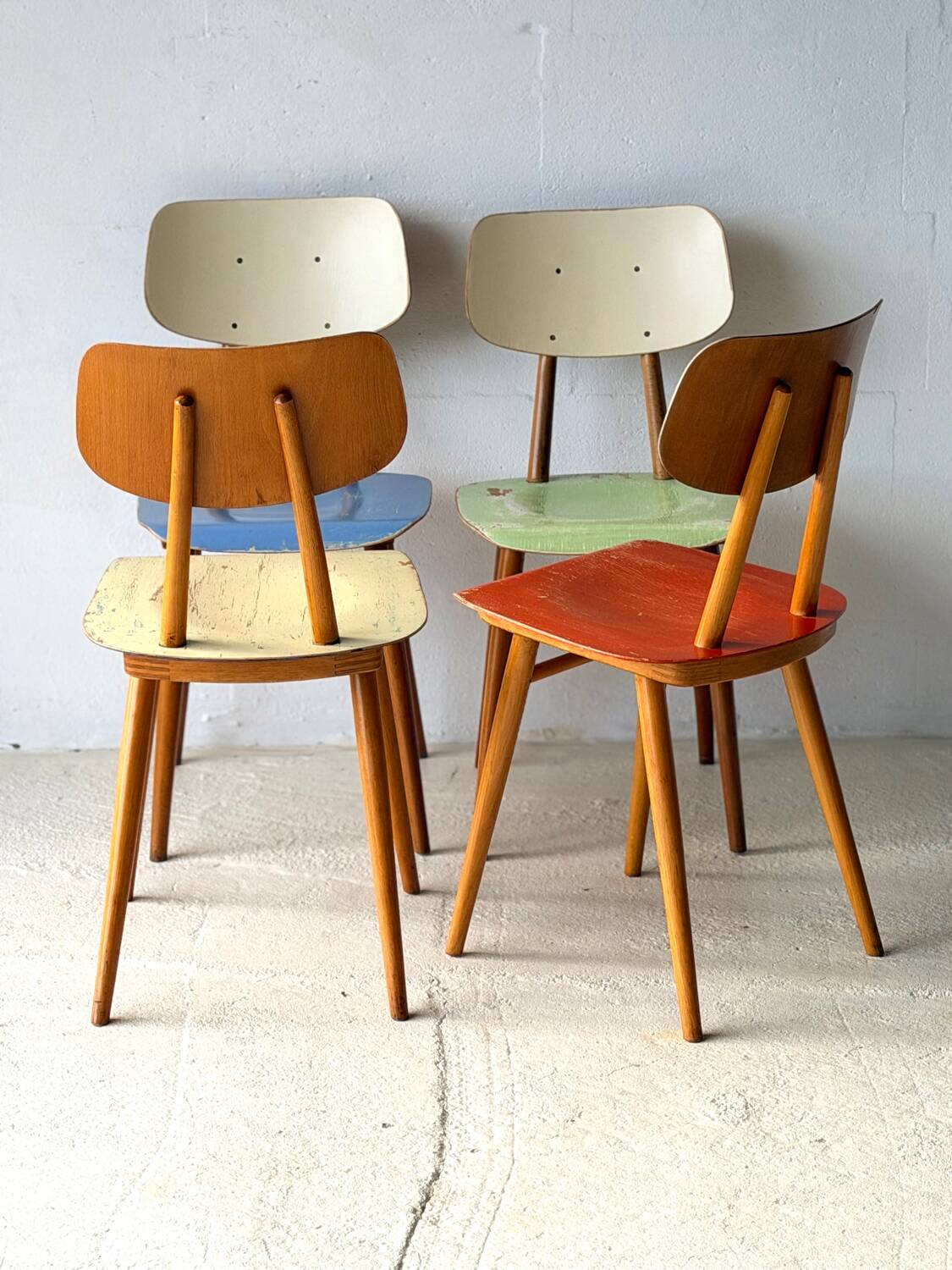 Dining Chairs by TON, 1960’