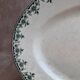 Large oval dish Terre de fer Hippolyte Boulenger H.b & Cie Gagny