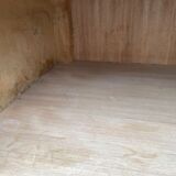 Moulded white sideboard