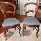 Lot de 2 chaises style Louis Philippe
