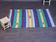 Tapis berbère marocain fait main multicolore 140 x 225 cm