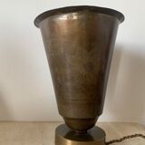 Art Deco table lamp signed A. Ducobu