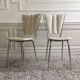 Restored vintage "petal" chairs