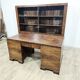 Ensemble de bureau exécutif monumental / Art Déco / Noyer / Années 1940.