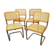 Lot of 4 Marcel Breuer B32 chairs