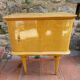 Wooden bedside table