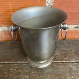 Vintage Ice Bucket Jean COUZON Stainless Steel France #D875