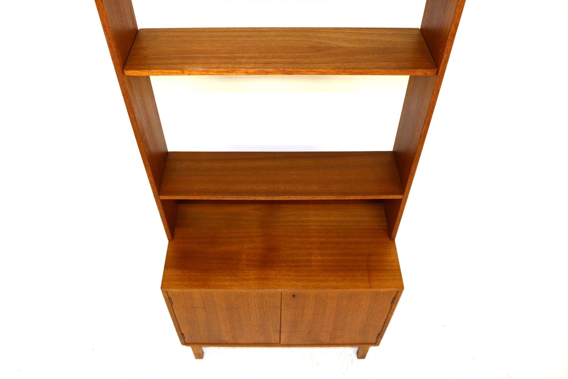 Bookcase in teak and beech , Sweden, 1960