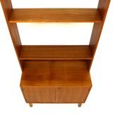 Bookcase in teak and beech , Sweden, 1960