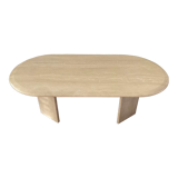 Travertine coffee table from the 70s