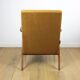 Classic vintage golden velvet armchair Jade - like Chierowski model - 2 pieces available