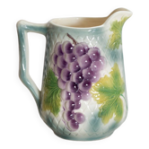 Pitcher Antique carafe decorated with fruit in slurry of Saint Clement