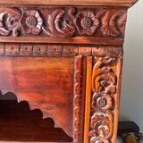 Indonesian handmade solid wood bookcase 161x98x41