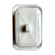 Beurrier Pillivuyt en porcelaine blanche