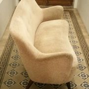 Sofa sofa bow vintage 50/60s design organic