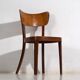 Chaises en bois courbé de style rétro (vers 1950). Ensemble de 2 pièces #3