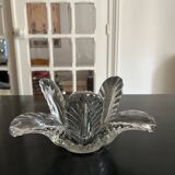 crystal flower bowl
