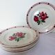 6 flat plates of Digoin Sarreguemines model Saverne