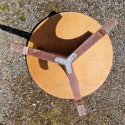 Round tripod coffee table
