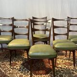 6 vintage design chairs