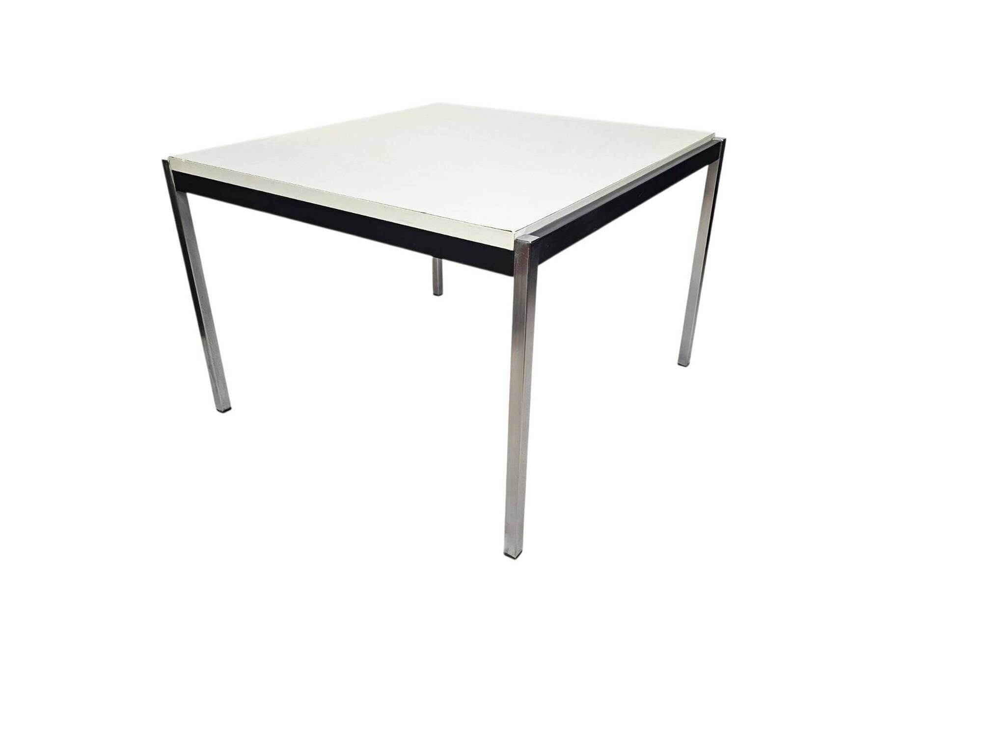 Design néerlandais - Gispen - Coen de Vries - table basse - placage - chrome