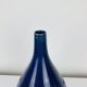 Vintage blue ceramic vase