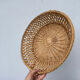 Rattan basket or vintage wicker braided or basket