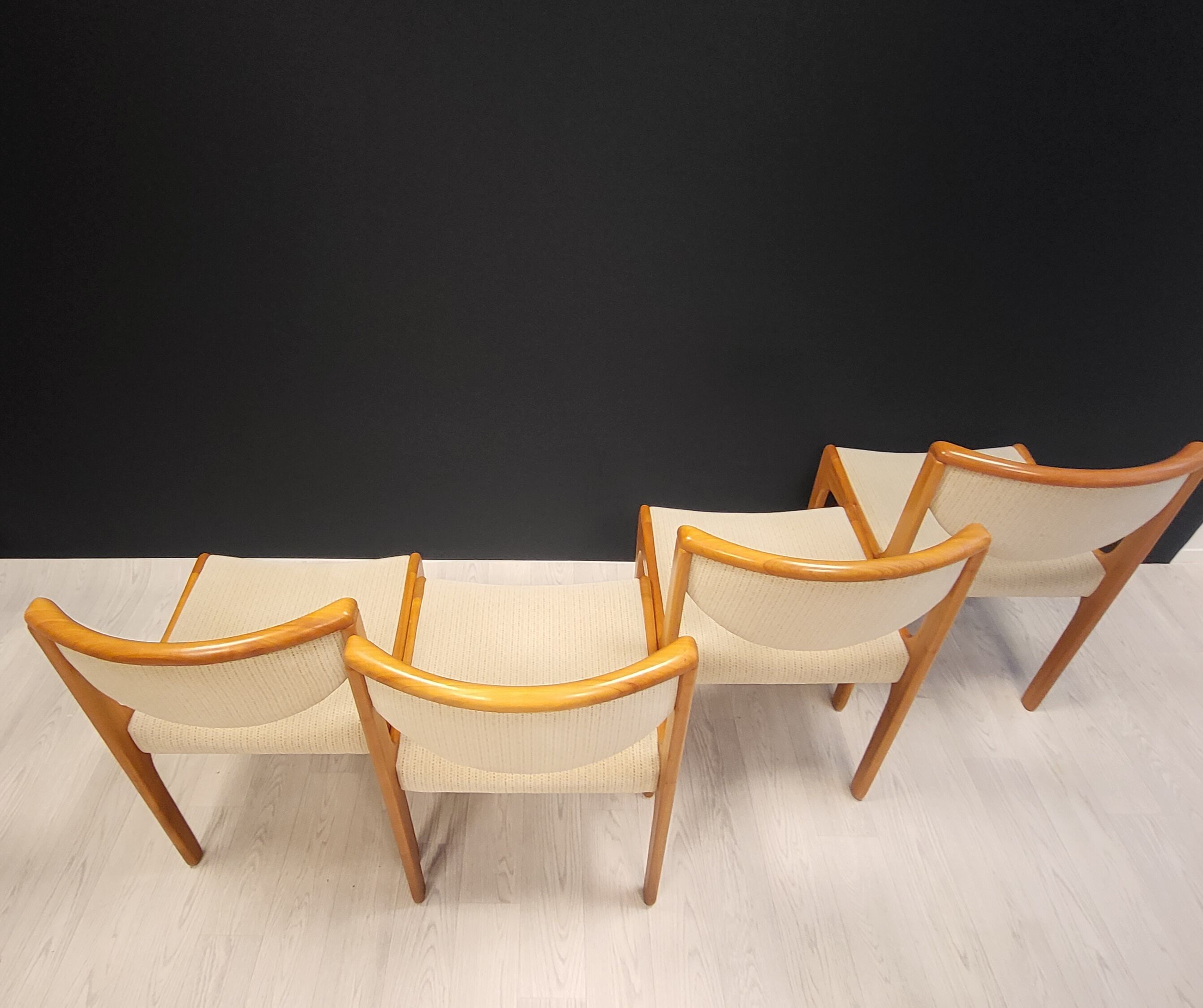 Set of four chairs