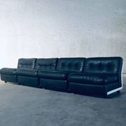 Mid-Century Modern Amanta Modular Sofa by Mario Bellini for B&B Italia, 1970s, Set of 4