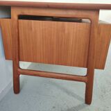 Teak desk by Gunni Omann "model 75" for Omann Jun, Dänemark 1960s