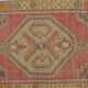 Orange & Red Turkish Wool Rug sku 2490
