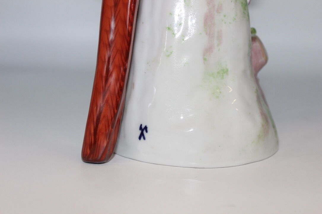 Porcelain Parrot In The Taste Of Meissen XX