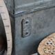 Old wooden military box