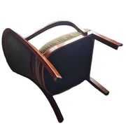 Polish Art Deco beech armchair, 1930s