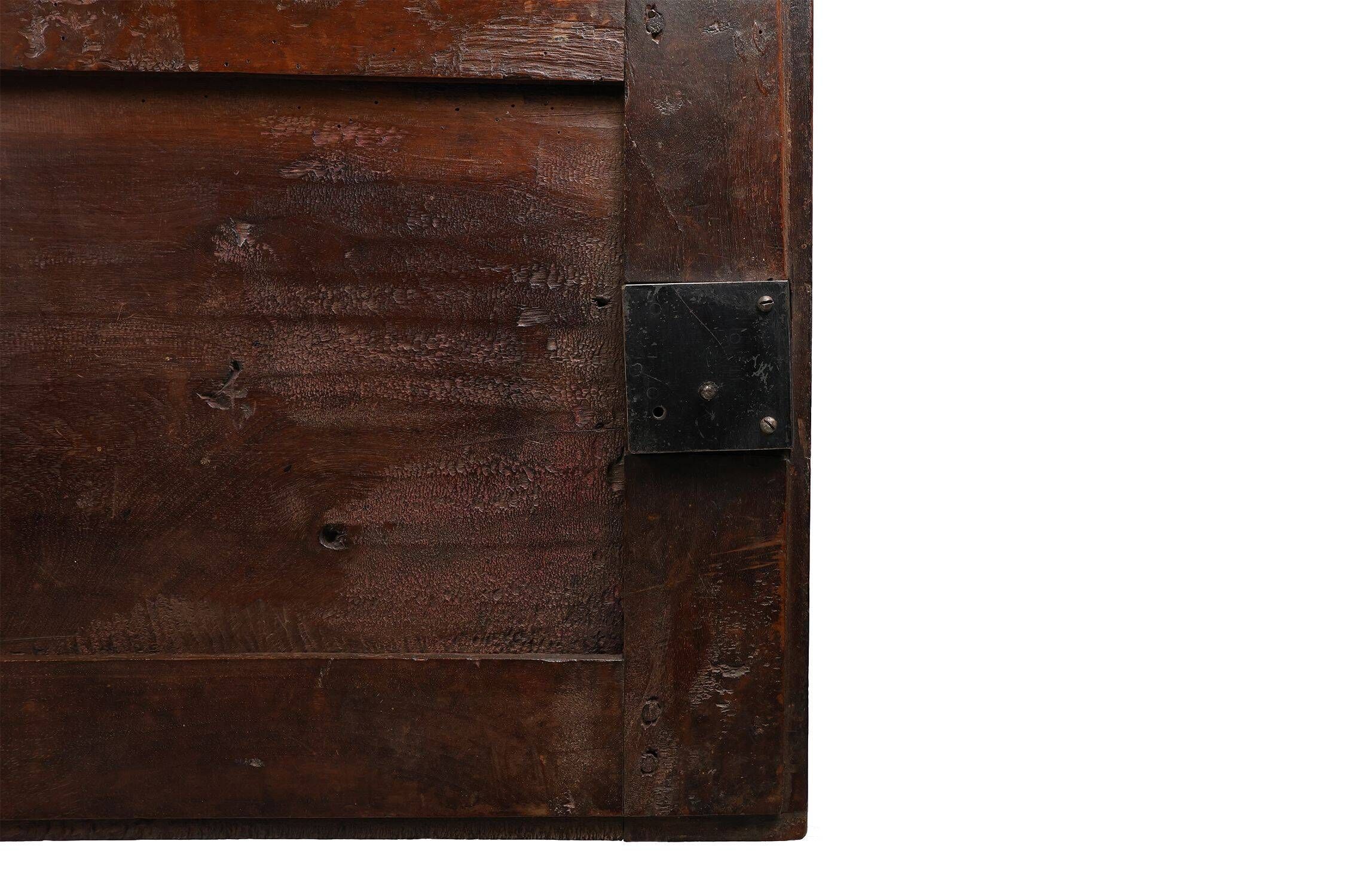 Antique Spanish Carved Cabinet in Oak