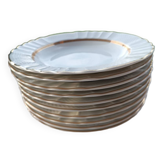 Set of Bernardaud plates