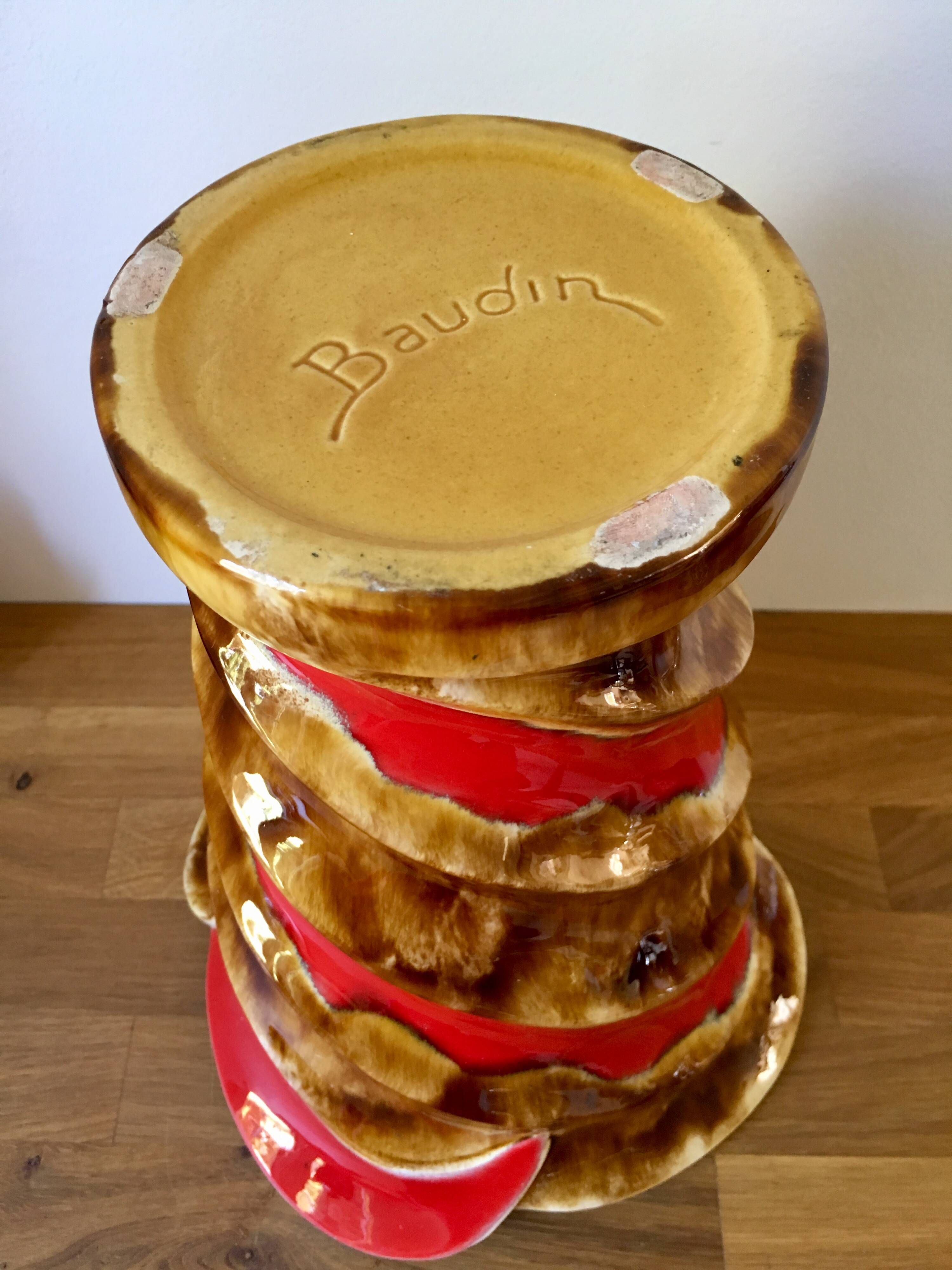 Large Glazed Ceramic VASE BAUDIN